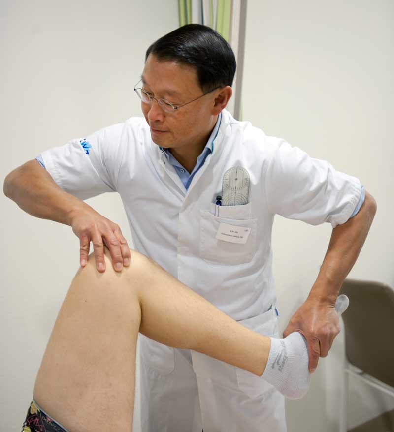 Acute knieblessure Acute knieblessure